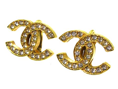 vintage chanel jewelry ebay|authentic vintage chanel earrings.